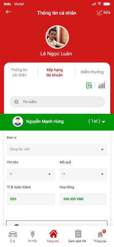 App ô tô / Xe máy